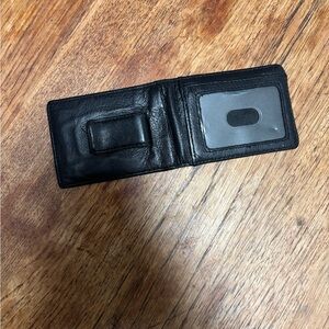 Black Leather Wallet